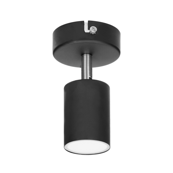 DOA SP 1 wall and ceiling light, black, GU10, max. 7W, IP20 DOA SP 1 wall and ceiling light, black, GU10, max. 7W, IP20
